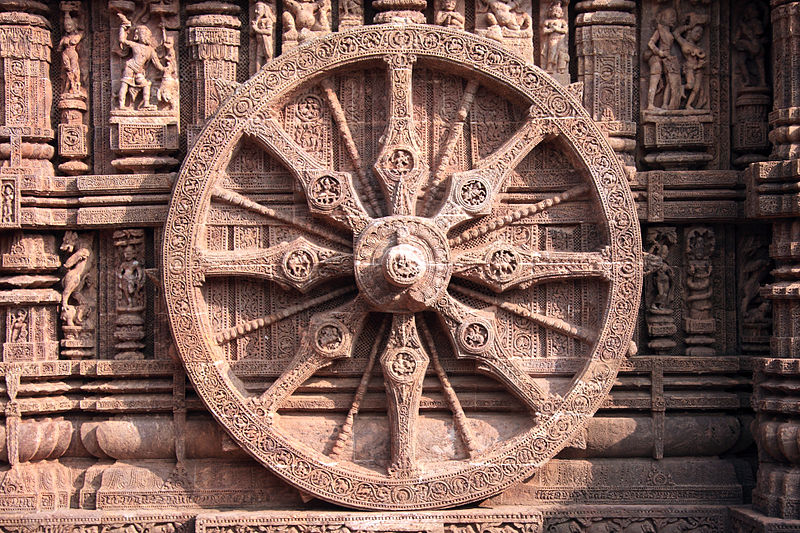 Konark Sun Temple Time Wheel